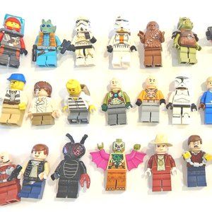 Lot of 33 LEGO Mini Figures minifigures Star Wars & others